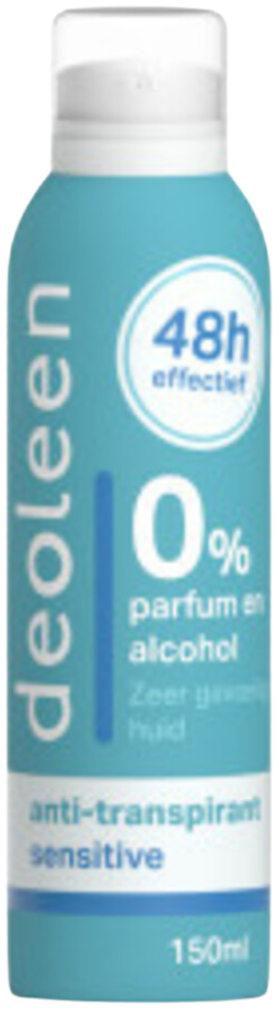 Deoleen Anti-transpirant Spray Aerosol Sensitive 150ml