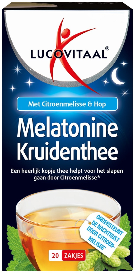 Lucovitaal Lucovitaal Melatonine Thee 20 Theezakjes