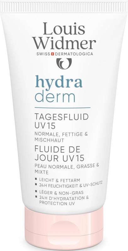 Hydraderm Dag Fluide UV 15 zonder parfum 50 ML