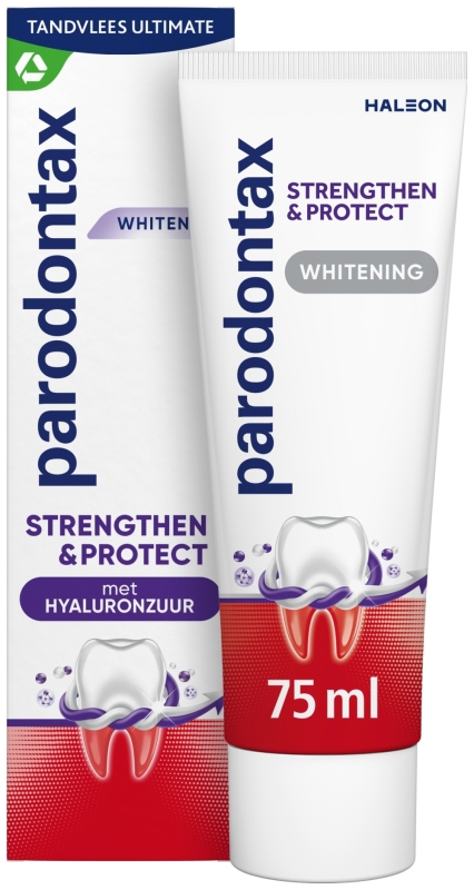 Tandpasta strengthen & protect whitening 75ml