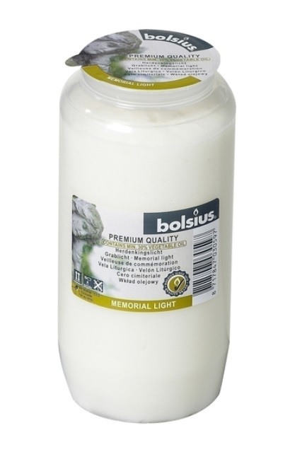 Herdenkingslicht Nr.7 Transparant 1 stuk