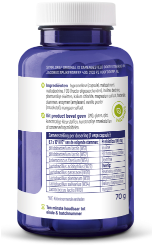 Vitakruid Symflora Original Pre- & Probiotica 90 capsules