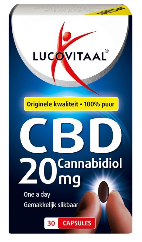 CBD Cannabidiol 20mg 30 capsules