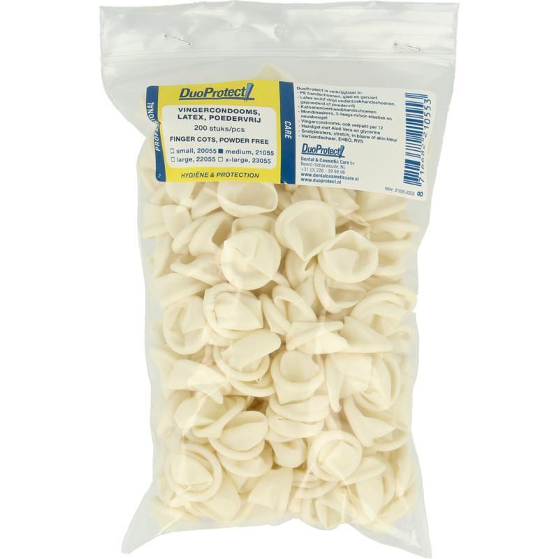 Vingercondoom M 200 Stuks