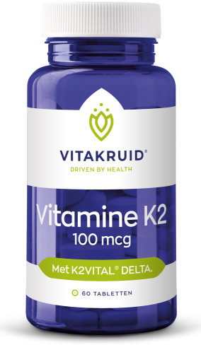 Vitakruid Vitamine K2 100 mcg 60 tabletten