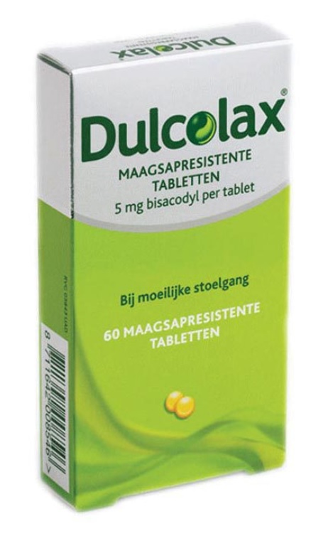 Bisacodyl 5mg 60 tabletten