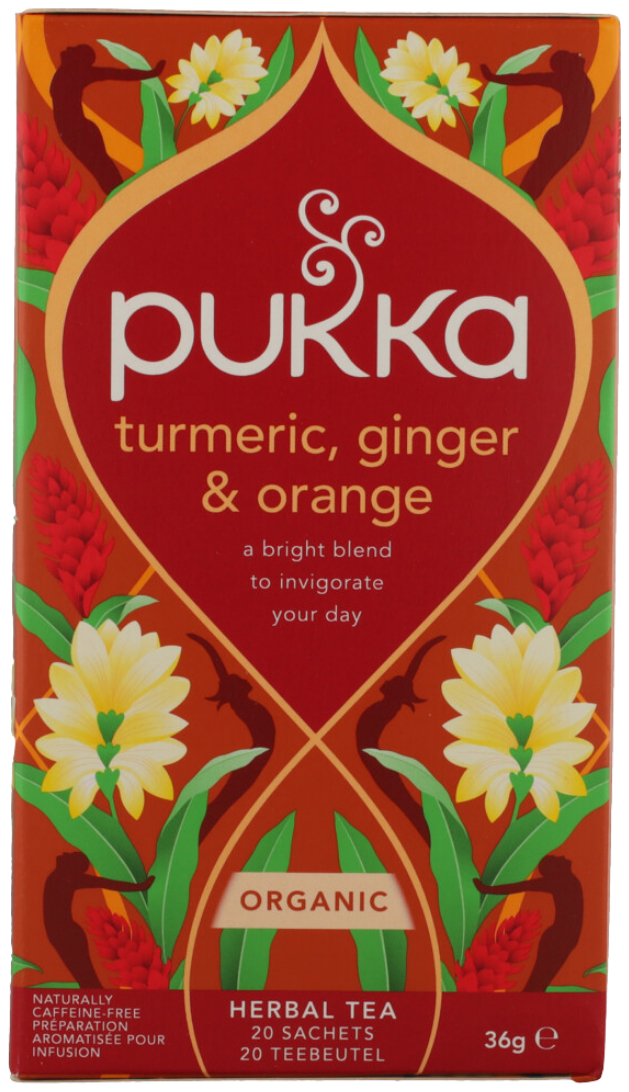 Pukka Turmeric Active Thee 20 zakjes