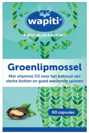 Groenlipmossel Extract 60 Capsules