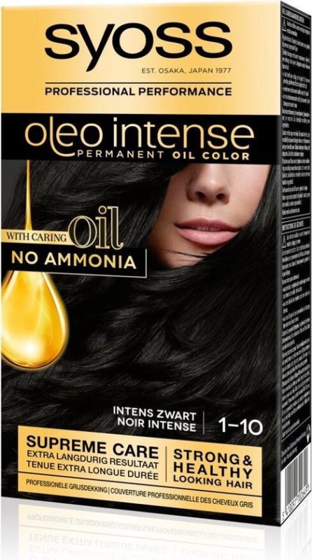 Oleo Intens 1-10 Intens Zwart 1 stuk