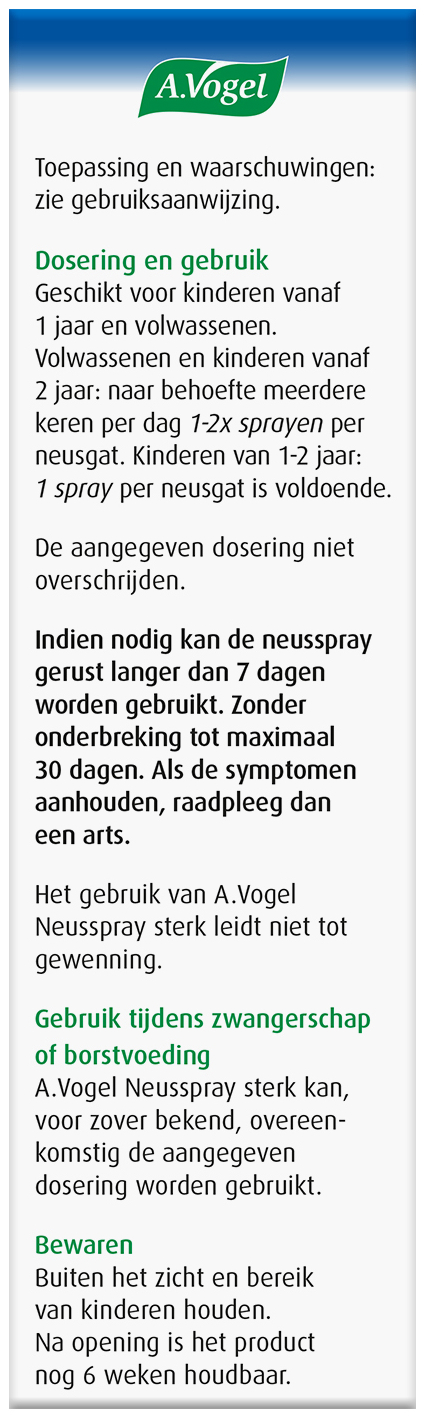 A.Vogel Cinuforce sterk neusspray 20ml