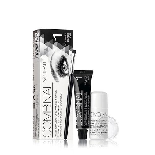 Wenkbrauwen Wimperverf Kit Zwart 1set