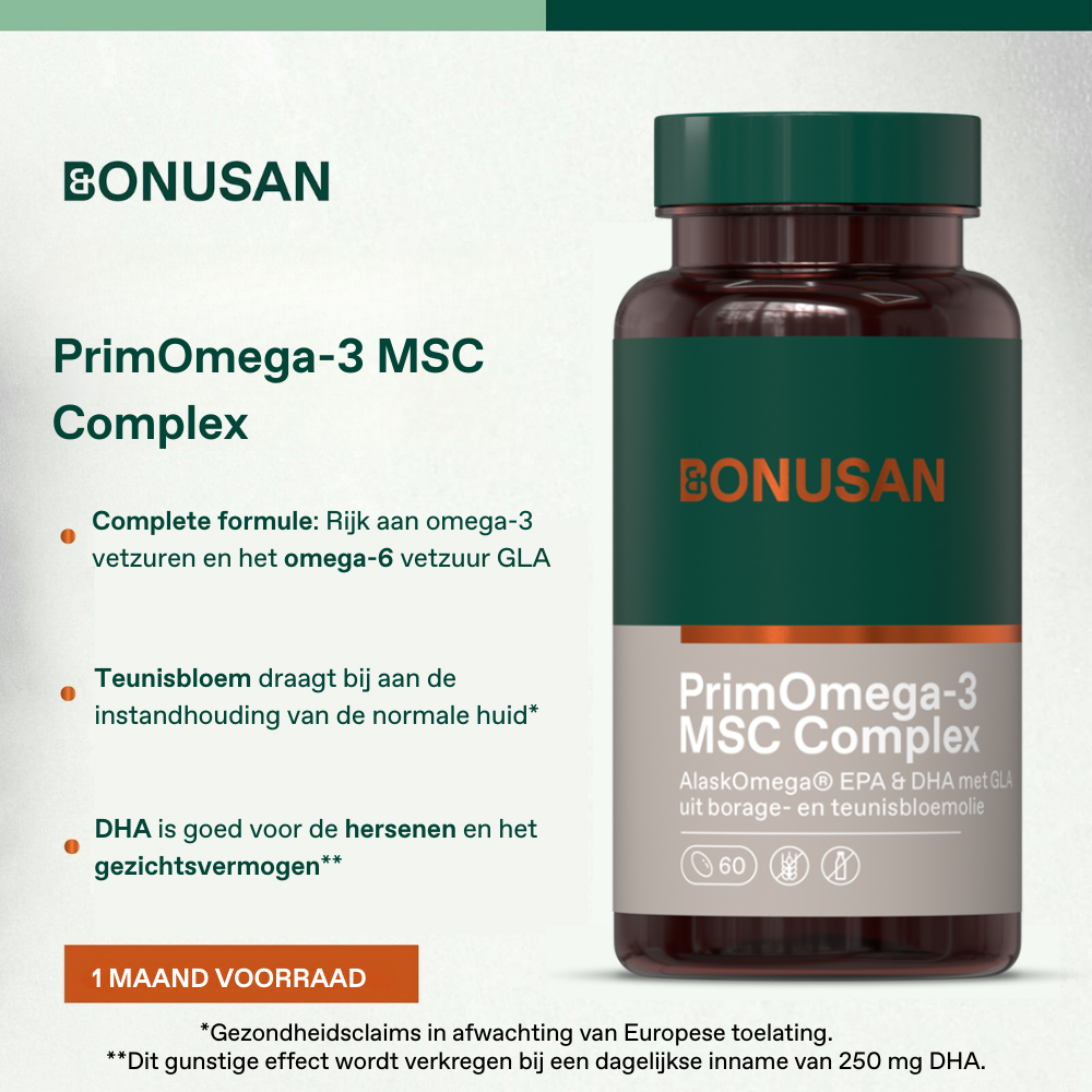 Bonusan PrimOmega-3 MSC Complex 60 Softgels
