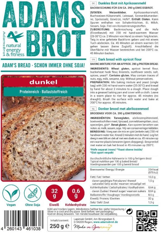 Brot broodmix donker 250 gram