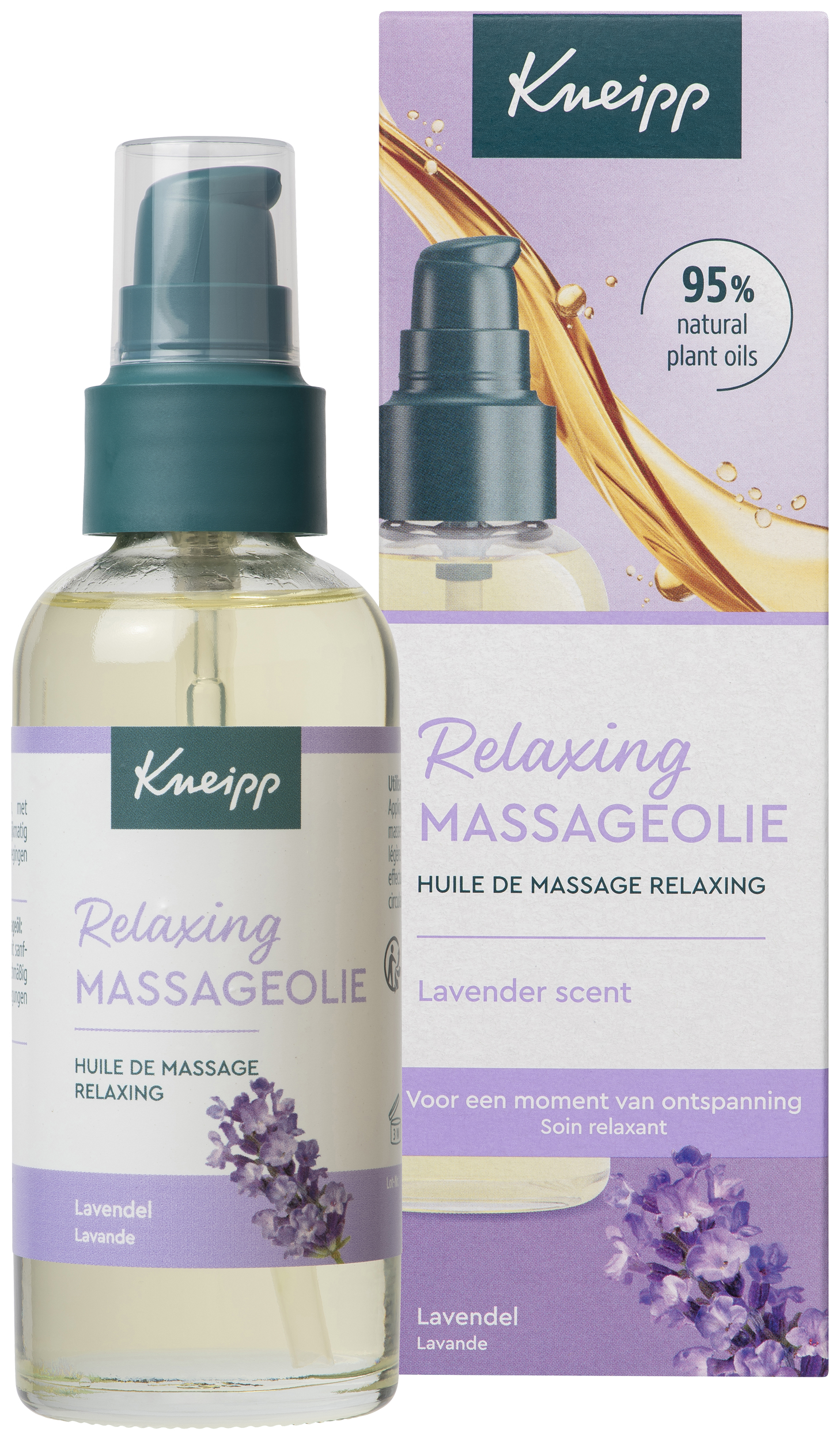 Massageolie Relaxing Lavendel 100 ml