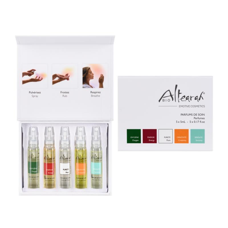 Parfum de soin essentials 5x5ml bio 1set