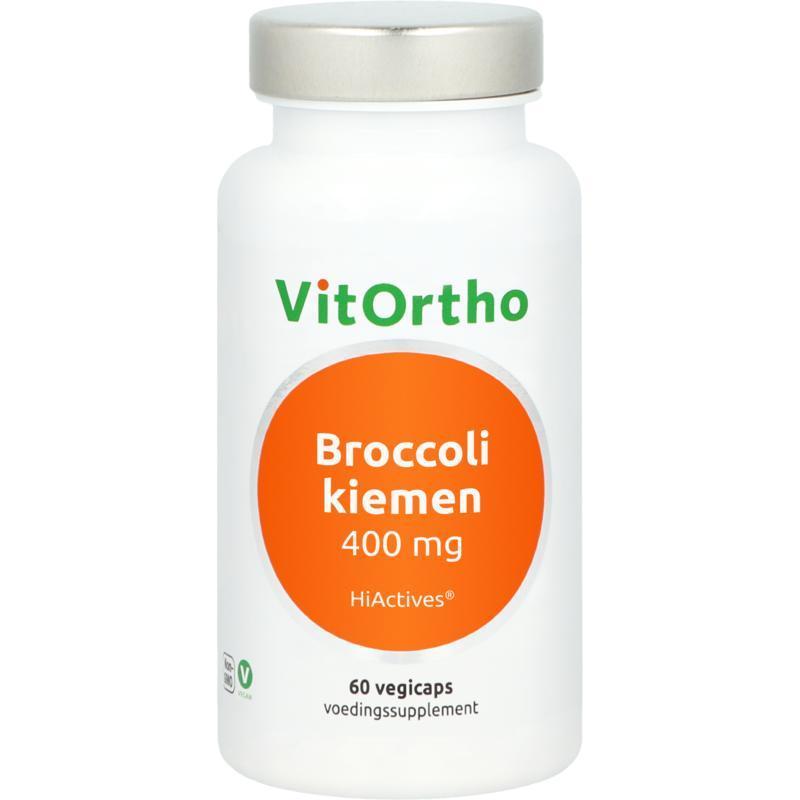 VitOrtho Broccolikiemen 400 mg HiActives 60 Vegicaps