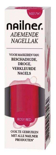 Nagellak Rosy Red 8ml