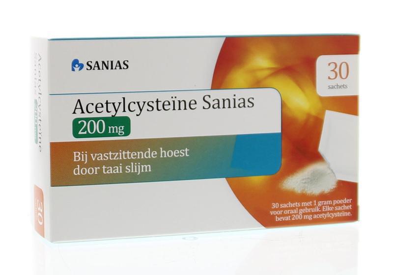 Acetylcysteine 200 mg 30x1.5