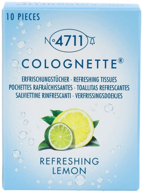 Colognettes tissues lemon 10st