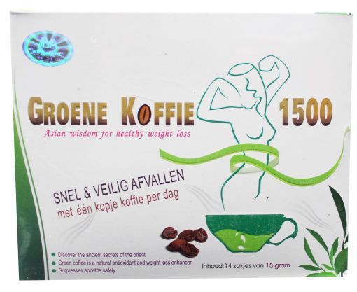 Green coffee1500 14x15g