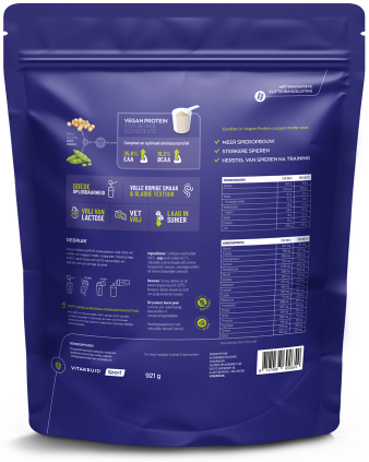 Vitakruid Vegan Protein EverPro & Fava Bean Dark Vanilla 921 Gram