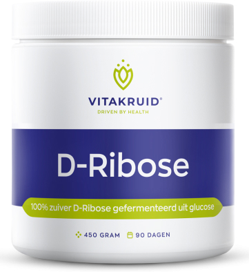 Vitakruid D-Ribose Poeder 100% Puur 450 Gram