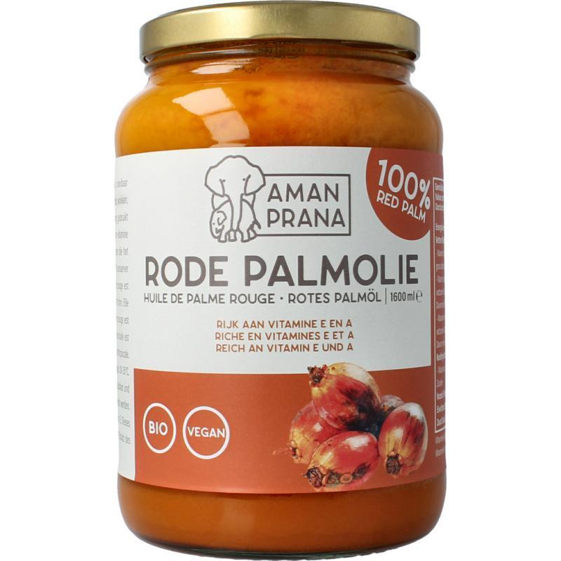 Rode palm olie bio 1600ml