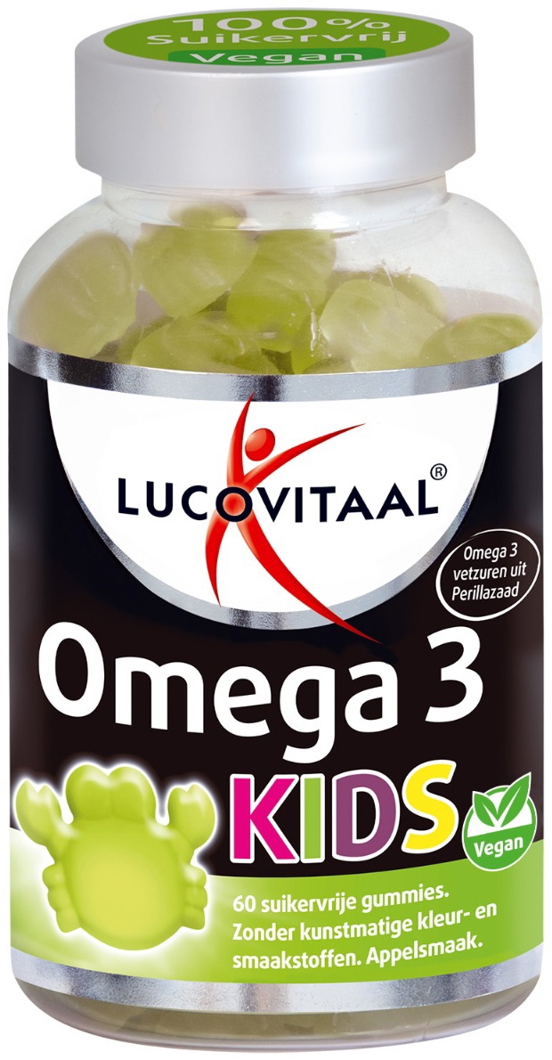 Lucovitaal Omega 3 kids 60 stuks