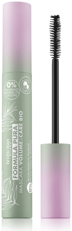 Pura Mascara Volume & Care Bio Black