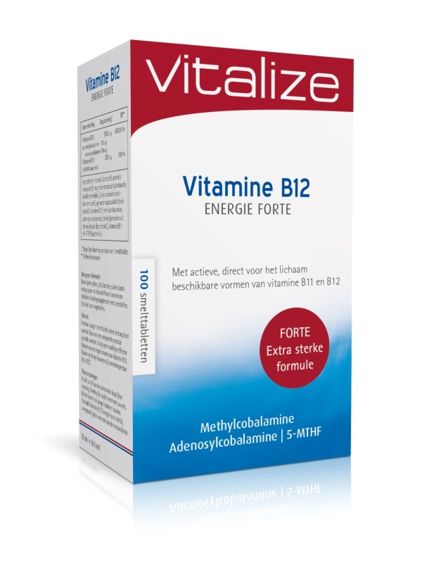 Vitamine B12 Energie Forte 100 tabletten