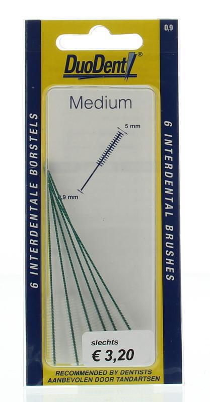Interdentaal borstel medium 0.9 6st