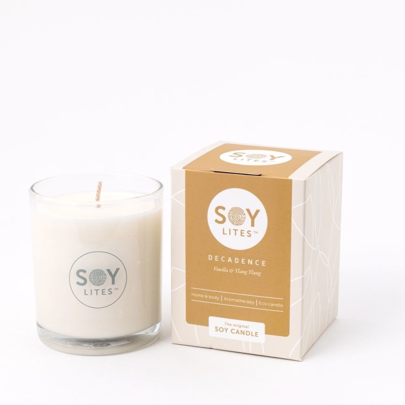 Soja geurkaars decadence 70ml