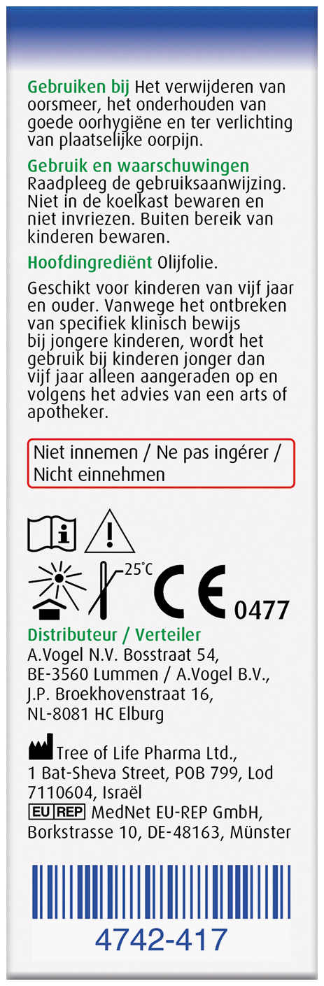 A.Vogel Oorspray Oorpijn 7ml