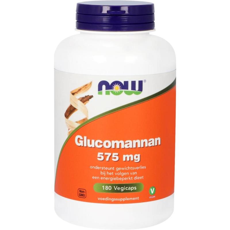 Glucomannan 575 mg 180 capsules