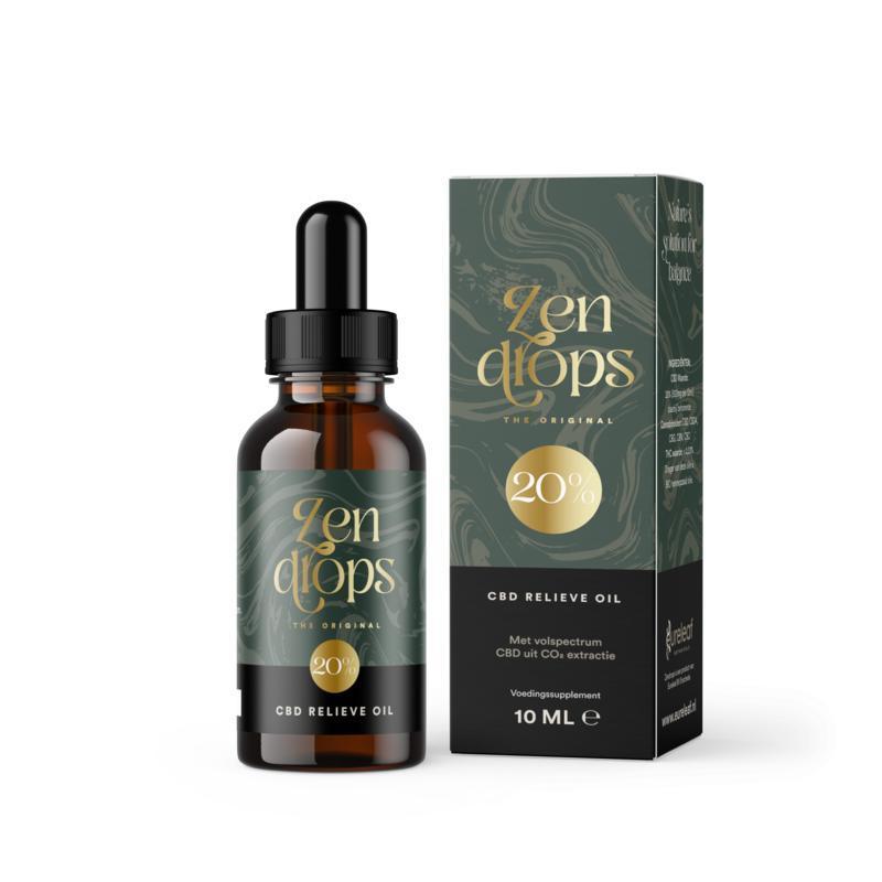 CBD olie 20% hennepzaadolie 10ml