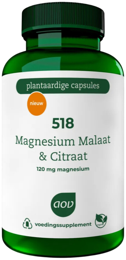 Aov 518 Magnesium malaat & citraat 90vc