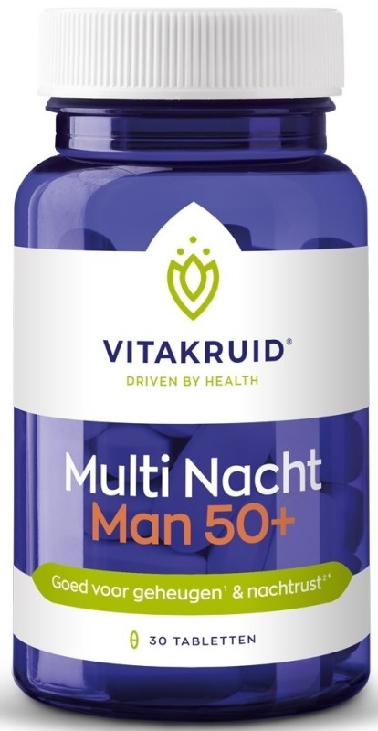 Multi Nacht Man 50+ 30 tabletten