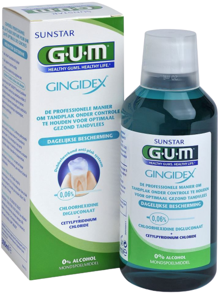 Mondspoeling Gingidex 0,06% CHX 300ml