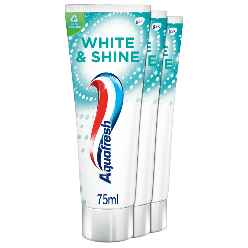 White & Shine Tandpasta 3 x 75 ML