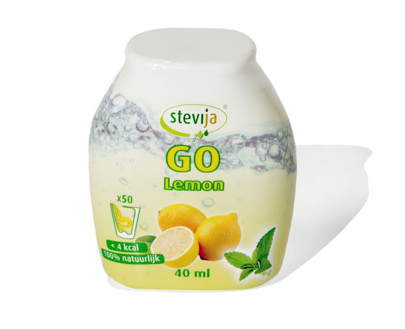 Stevia Limonadesiroop Go Lemon 40ml