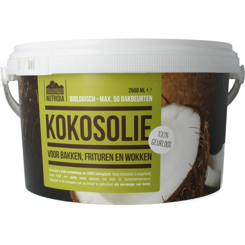 Kokosolie geurloos bio 2500ml
