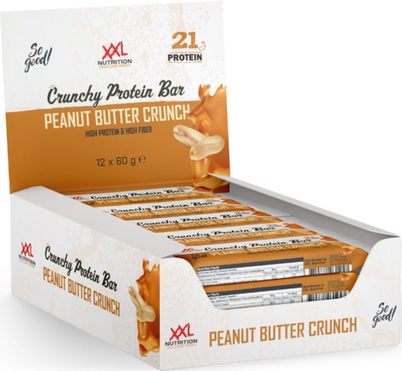 Xxl Crunchy Prot Bar Peanut 60gr