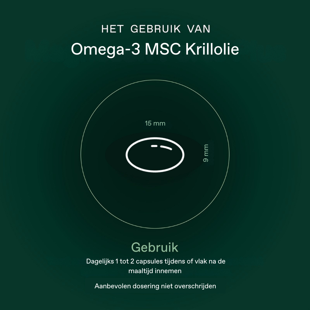 Bonusan Omega-3 MSC Krillolie 120 Softgels