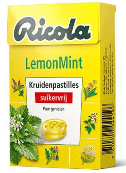 Lemon Mint Suikervrij 50g