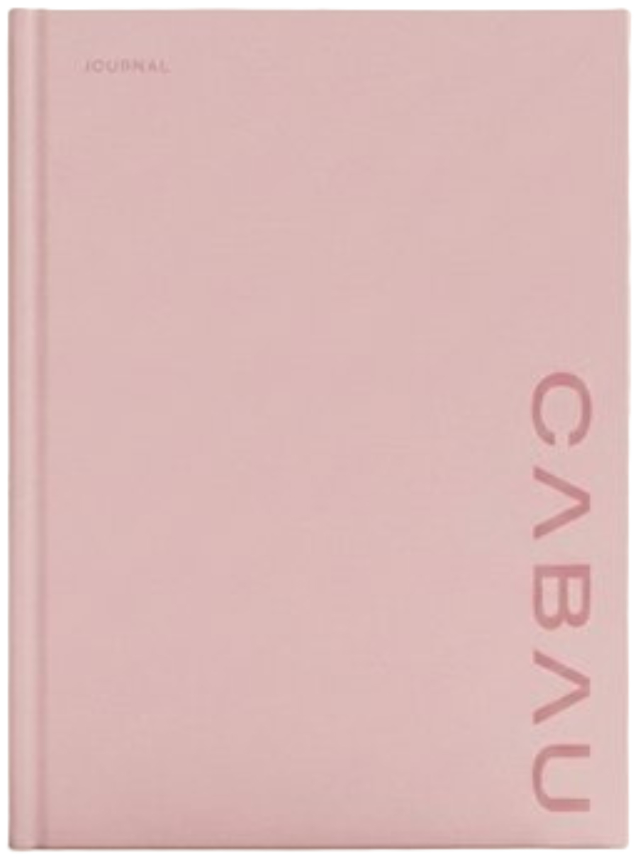 Cabau Lifestyle Bloom Journal Pink 1st