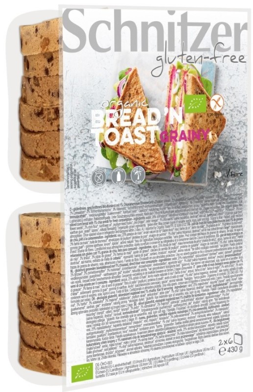 Bread n Toast Bio 430gr