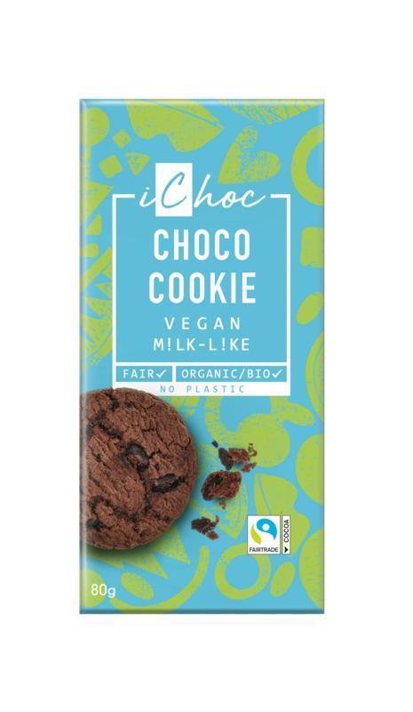 Choco cookie vegan 10 x 80G
