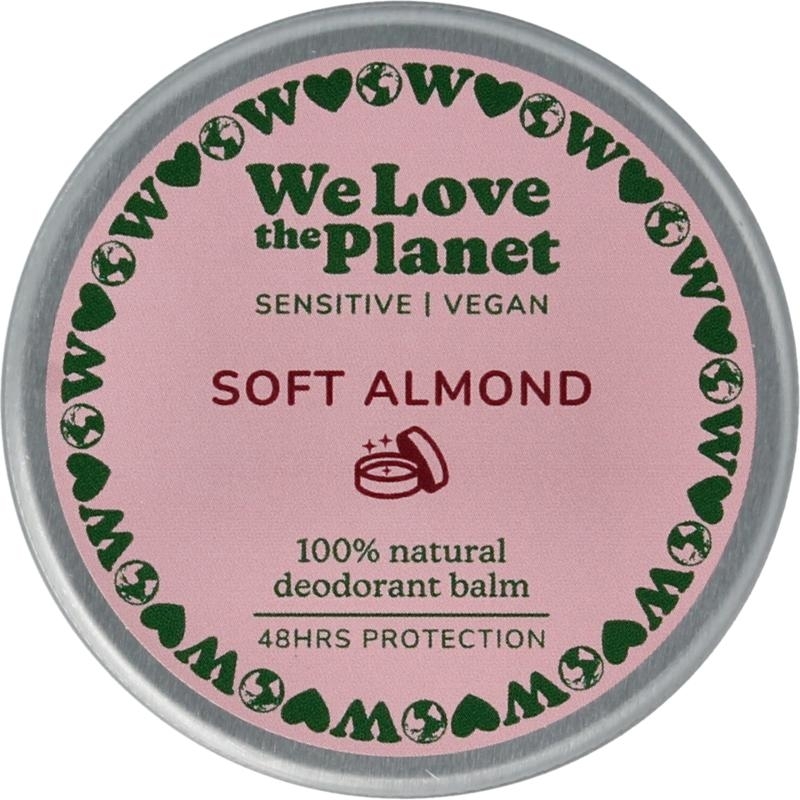 Deodorant balm soft almond sensitive vegan 35g