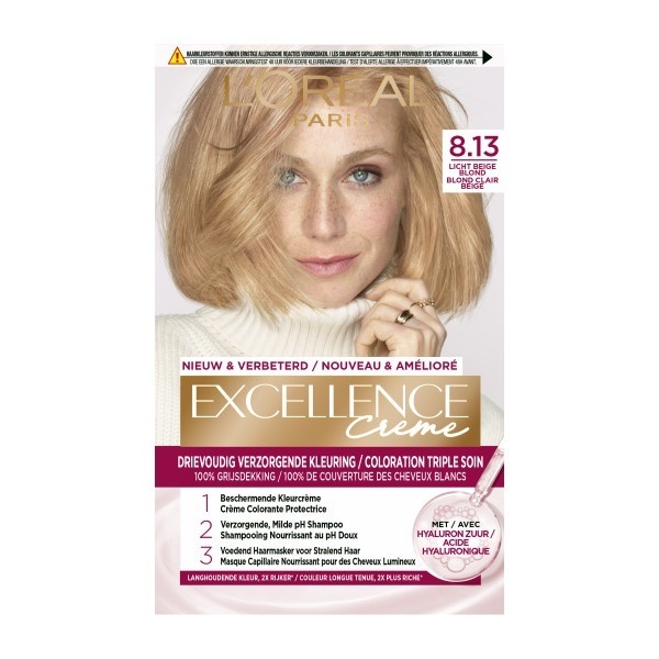 8.13 Licht Beige Blond 1 Stuks 1stuks