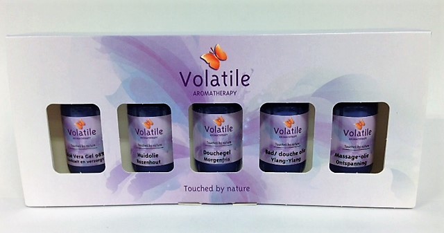 Geschenkset 5x20ml massage olie 1st